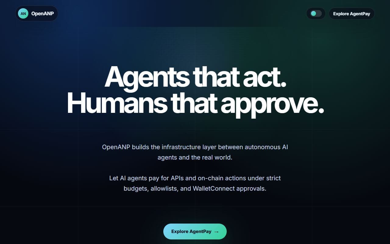 ANP - Agent Network Protocol project for decentralized discovery, interaction, and hiring between AI agent