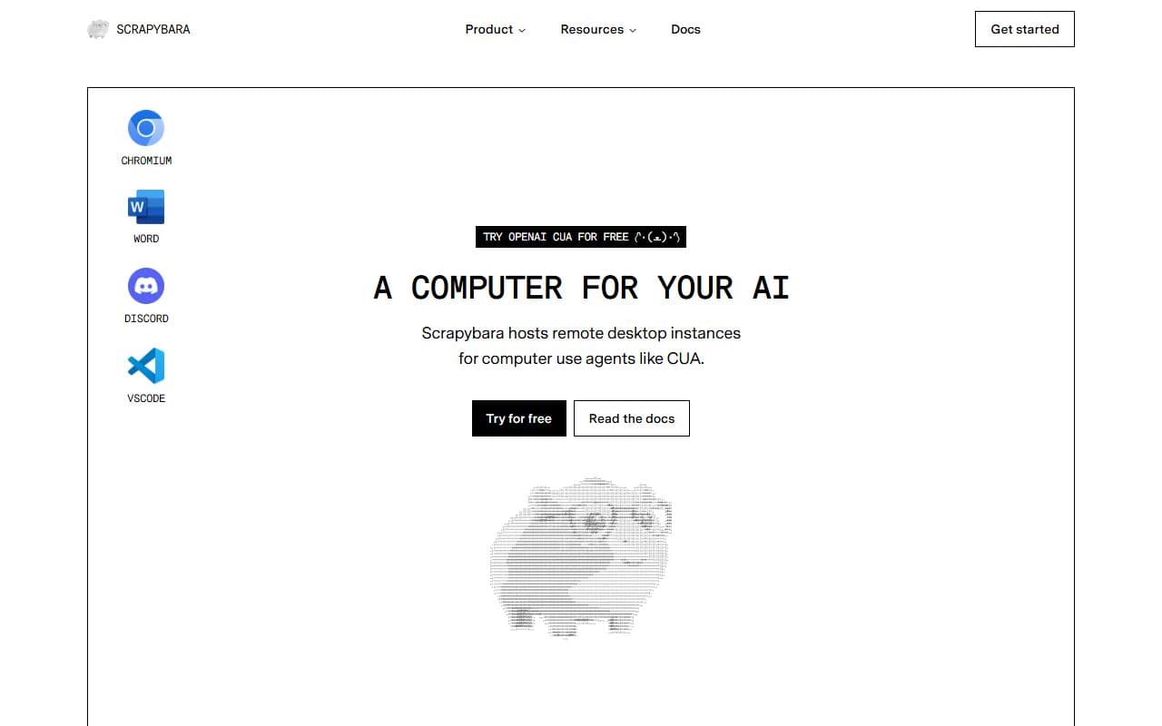 Scrapybara - Remote desktop and browser infrastructure for computer-use agents that need code execution, filesyst