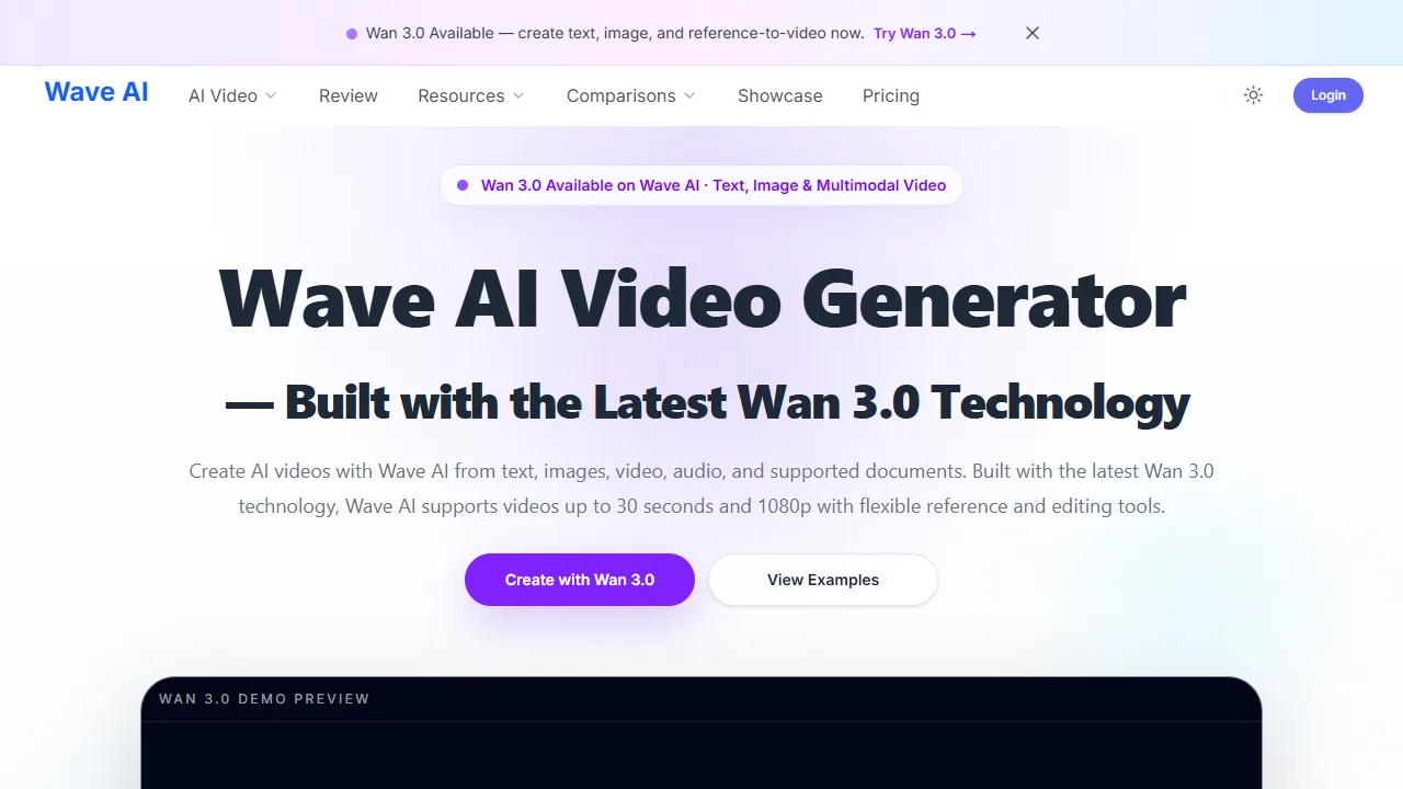 Wan 3.0 preview
